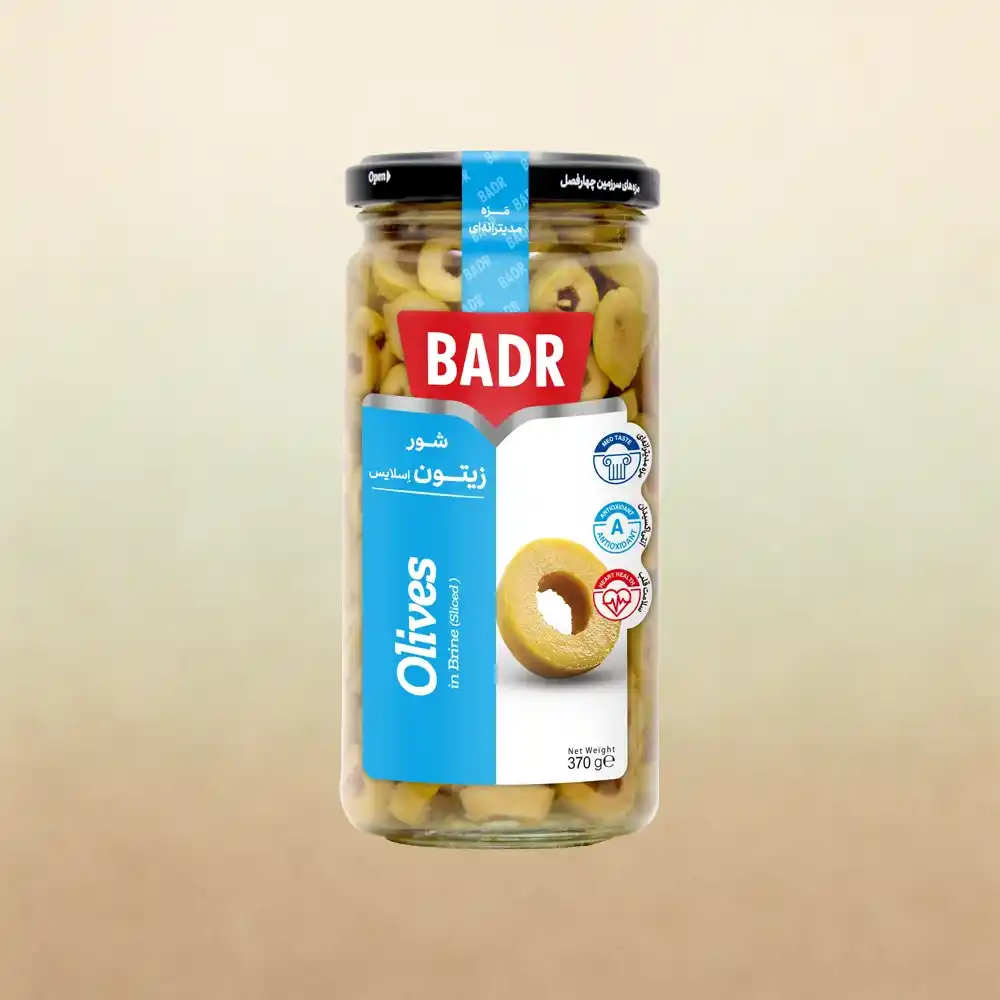 زیتون اسلایس370 Oliven in Scheiben 370 g – Bild 1