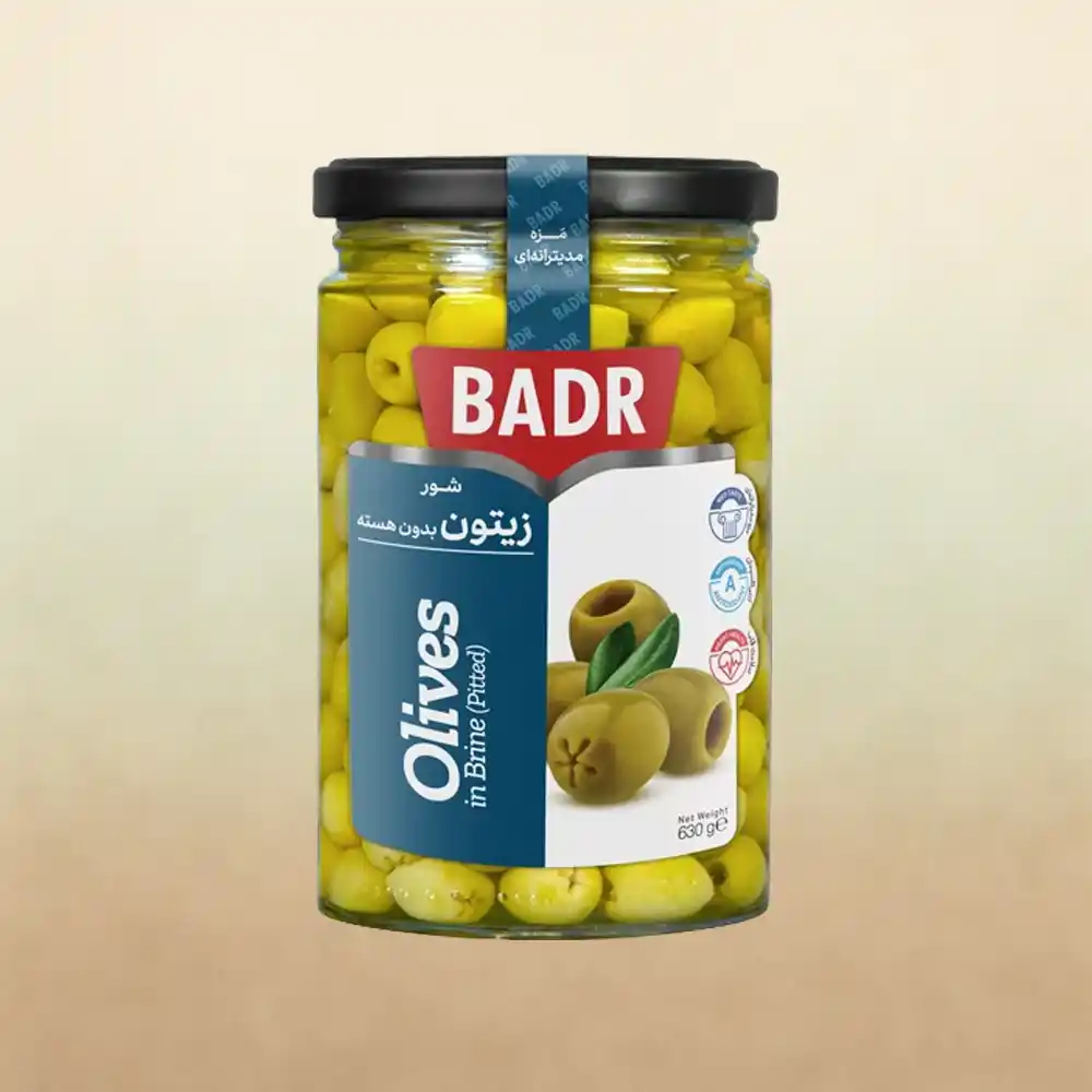 زیتون معمولی بی هسته650 Entkernte Standard-Oliven 630 g – Bild 1